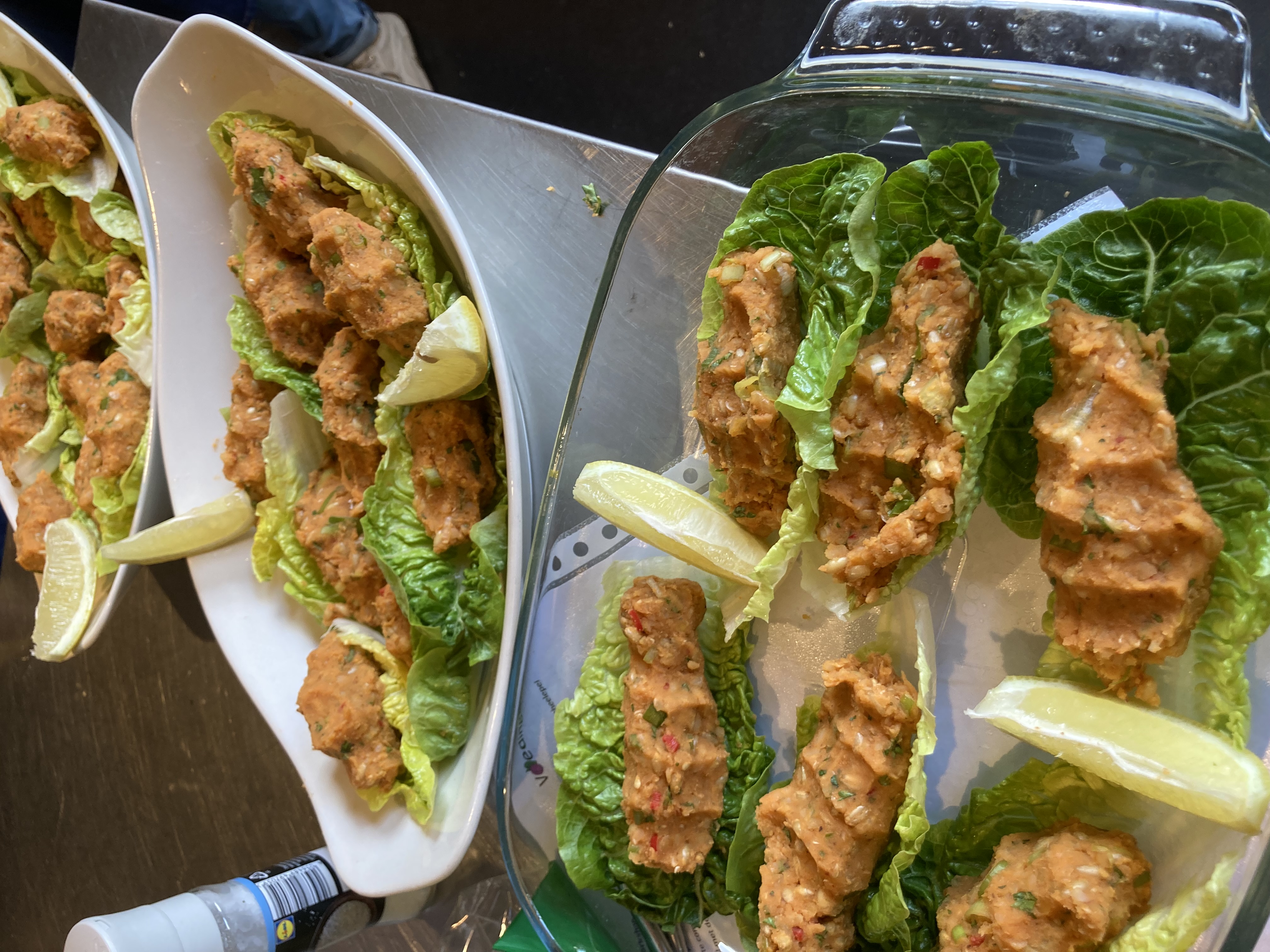 Köfte van rode linzen en bulgur (vega)